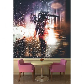 Yağmur ve Gizem Kafe ve Restoran Duvar Kağıdı Modeli