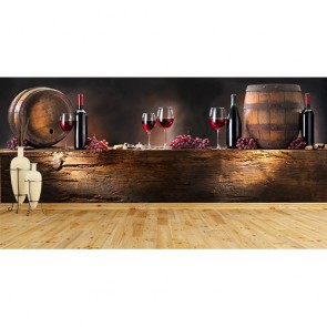 Şarap Evi - Lokanta Resimli Duvar Kağıdı Modeli