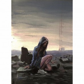 Sanatsal Dokunuşlar | Yunus Gündüz'in Yıkılan Ev isimli Akrilik çalışması