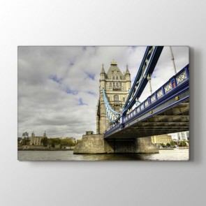 Towers Bridge Londra - Şehir Kanvas Tablo Modeli