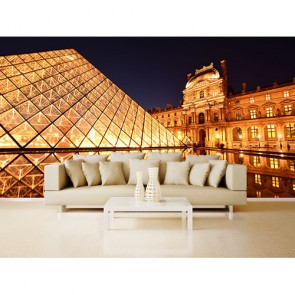 Louvre Piramiti - Üç Boyutlu Duvar Kağıtları