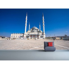 Ankara Kocatepe Cami Manzara 3 Boyutlu Duvar Kağıdı