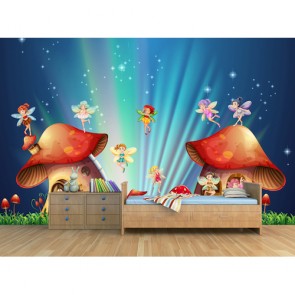 Peri Köyü Çocuk ve Bebek Odası Duvar Kağıdı