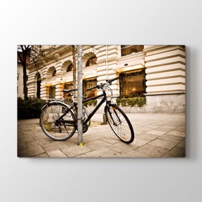 Bisiklet Turu - Modern Resimli Kanvas Tablo Modeli