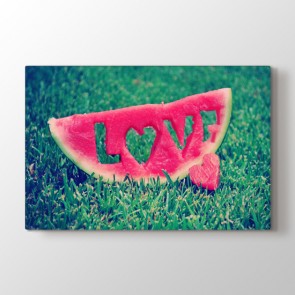 Aşkın Tadı Tablosu Kanvas Tablo Modeli