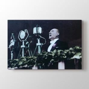 9 Eylül Atatürk Mesajı Tablosu | Atatürk Tabloları - duvargiydir.com