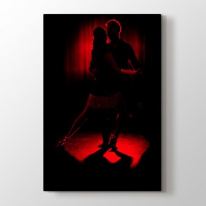 Kızıl Dans Tablosu | Dans ve Müzik Tabloları - duvargiydir.com