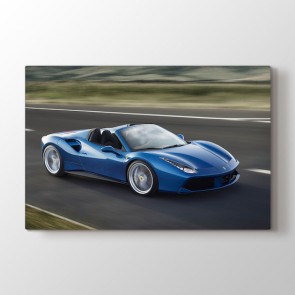 Ferrari 488 Spider Tablosu | Klasik Araba Tabloları - duvargiydir.com