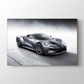Ford GT Silver Tablosu | Spor Araba Tabloları - duvargiydir.com