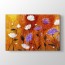 Flowers - Yağlı Boya Dekoratif Duvar Tablosu