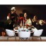 Supper at Emmaus By Caravaggio Tablo Resimli Duvar Kağıdı