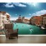 Venedik Suları İtalya Manzaralı 3 Boyutlu Duvar Kağıdı