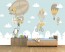 Balon Seyahati - Bebek Odası 3 Boyutlu Duvar Kağıdı Modeli Uygulama