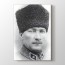 Siyah Beyaz Atatürk Tablosu | Atatürk Tabloları - duvargiydir.com