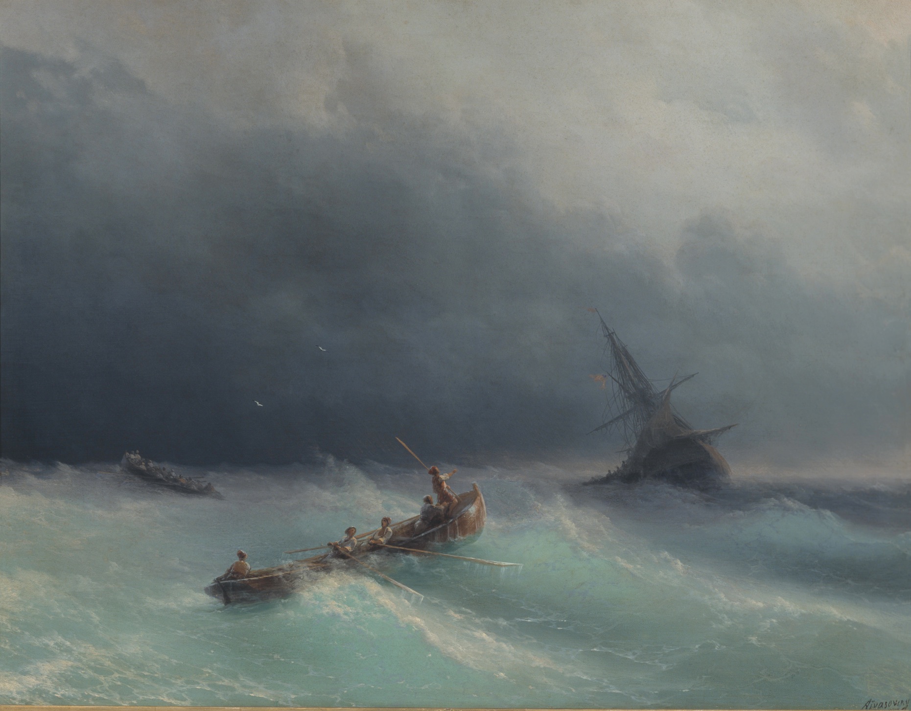 Storm at Sea Duvar Kağıdı