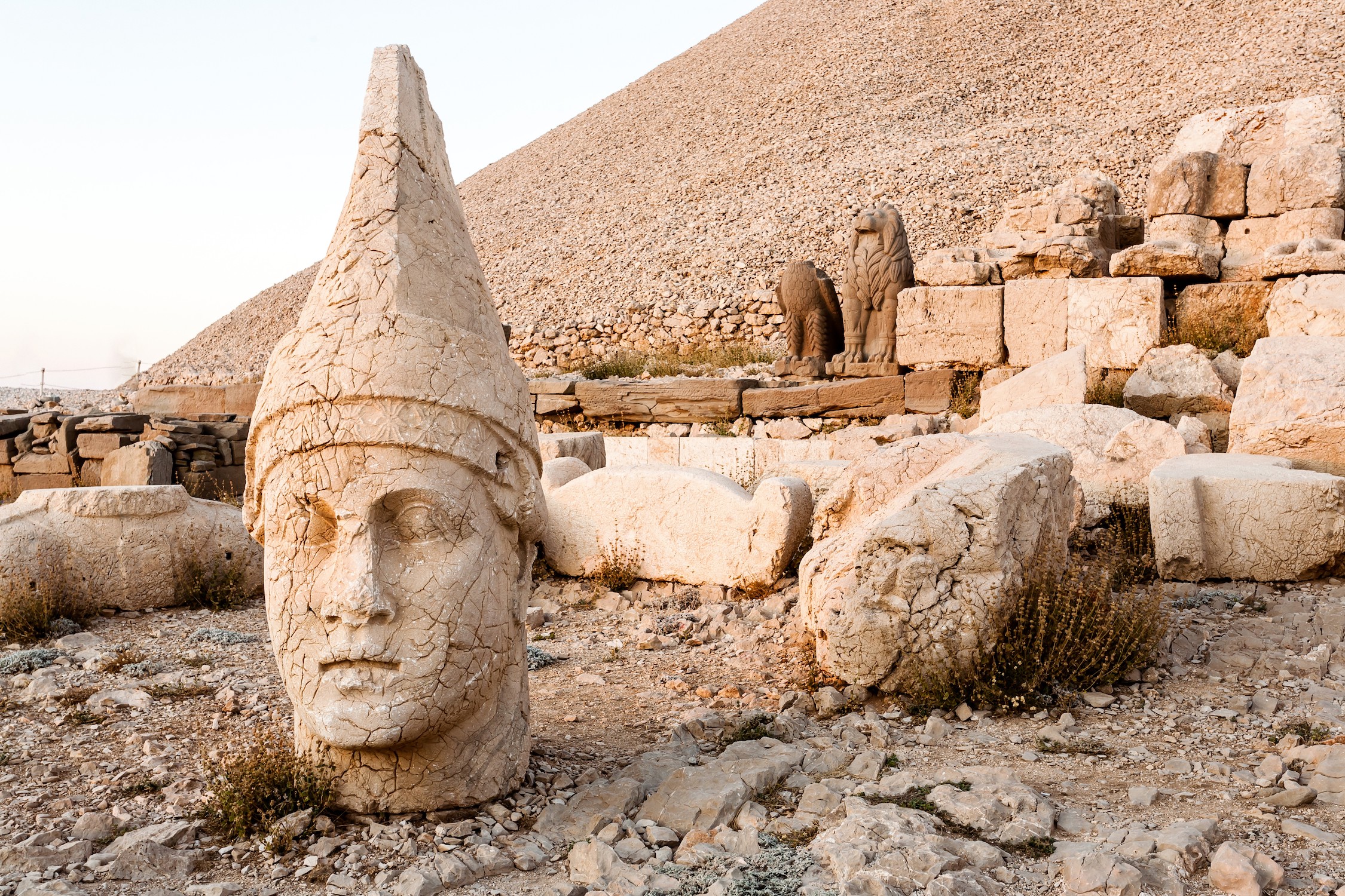 Ağrı Nemrut Dağı 3 Boyutlu Duvar Kağıdı