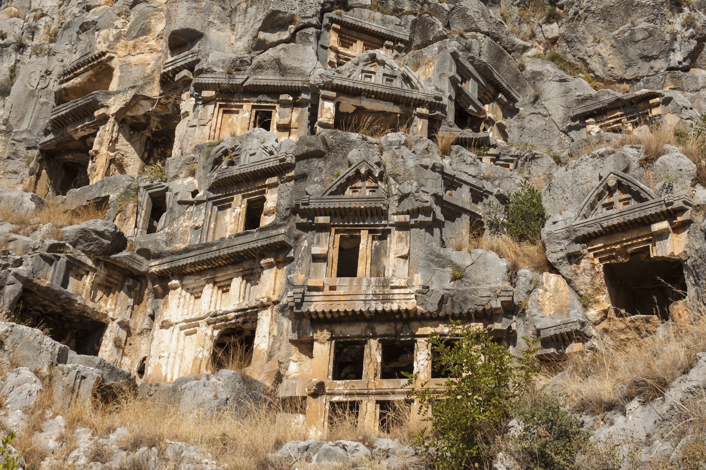 Eski Demre Mezarlığı 3 Boyutlu Manzara Duvar Kağıdı