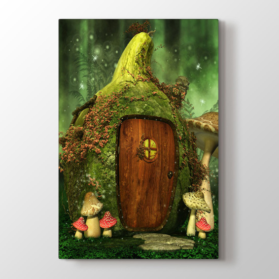 Küçük Peri Evi Tablosu | Çocuk Odası Tablo
