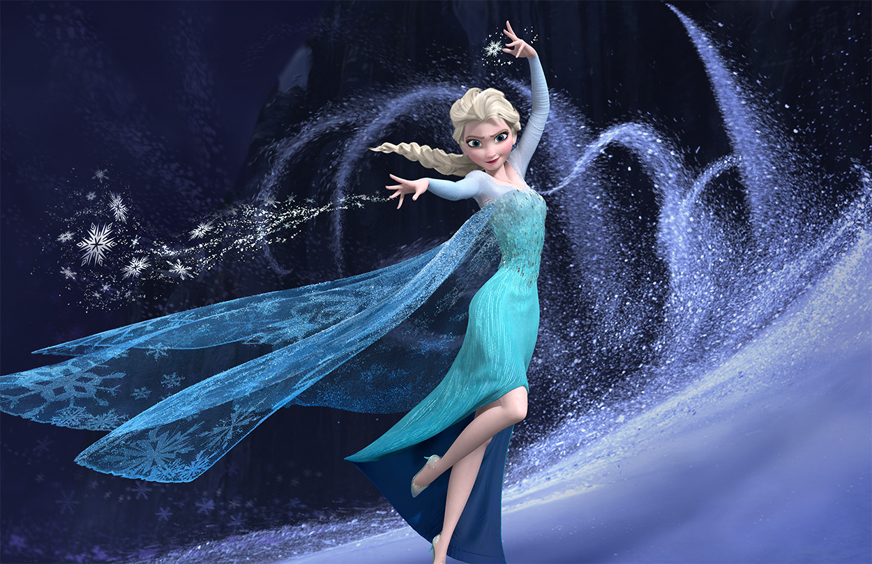 Elsa'nın Büyüsü Duvar Kağıdı Modeli