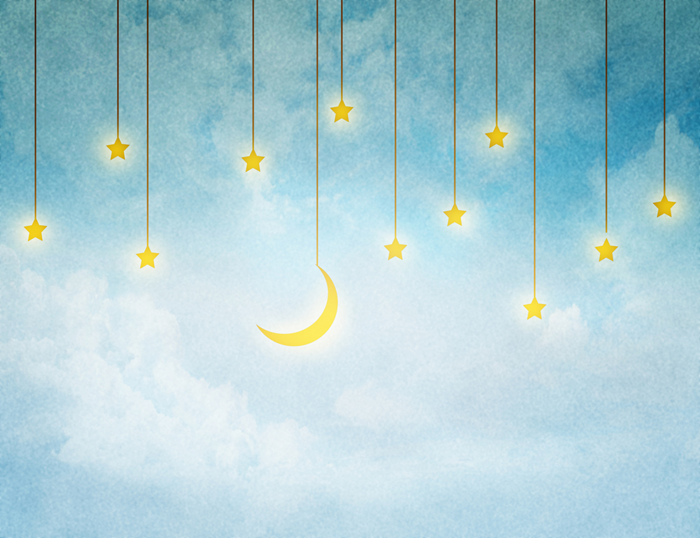 Yıldızlı Masallar - 3D Çocuk ve Bebek Odası Duvar Kağıdı