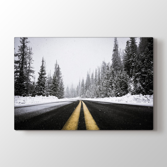 Bilinmeyen Yolculuk Tablosu | Manzara Resimli Tablolar