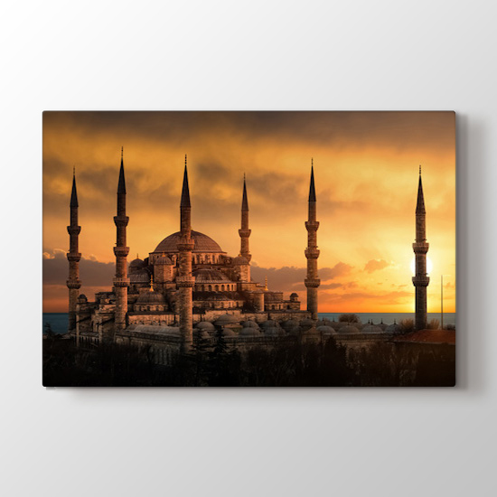 Cami İslam İbadet Yeri Tablosu | Semazen Tablo