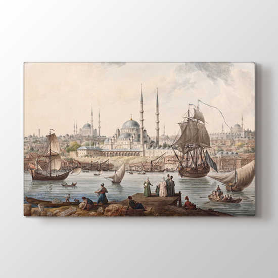 1776 Yılı Osmanlı Toprakları Tablosu - Dekoratif Tablolar