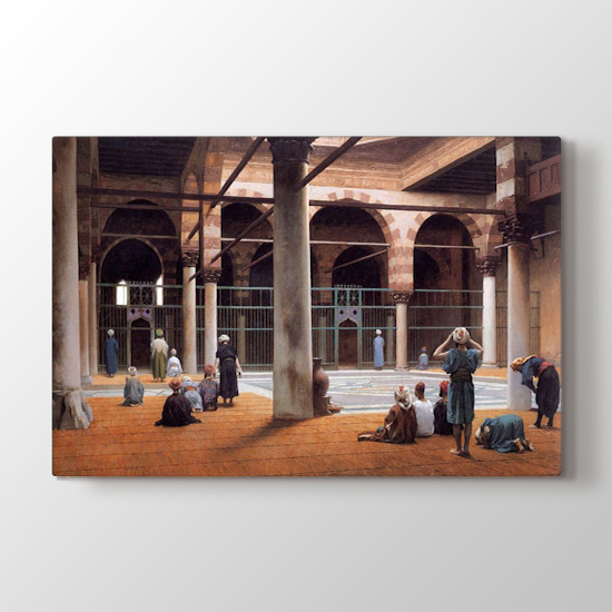 Osmanlı Dönemi Camide İbadet Tablosu - Klasik Tablolar