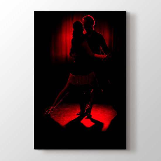 Kızıl Dans Tablosu | Dans ve Müzik Tabloları - duvargiydir.com