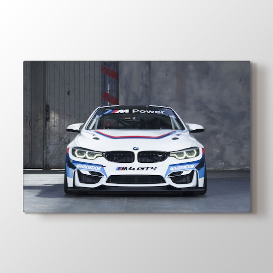 BMW GT4 Racing Car Tablosu | Araba Tablo Modeli - duvargiydir.com