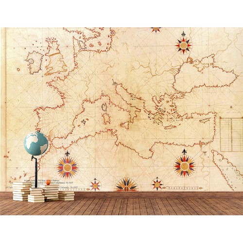 Piri Reis 3 boyutlu duvar kagidi